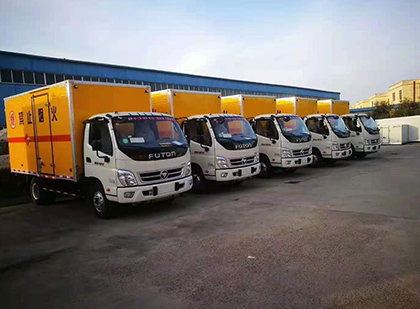 文成爆破器材运输车